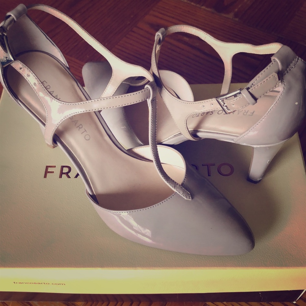 Cream Franco Sarto Heels